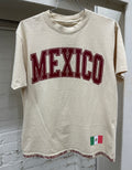 VIVA MEXICO CABRONES BEIGE TEE